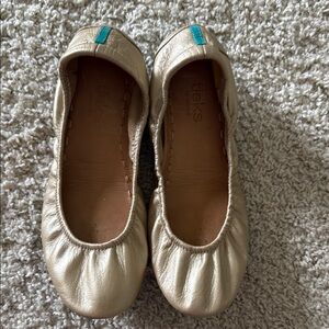 Tieks Gold Ballet Flats for Women
